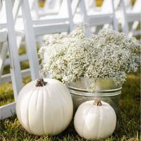 Centerpiece ideas for 8ft long tables - 2