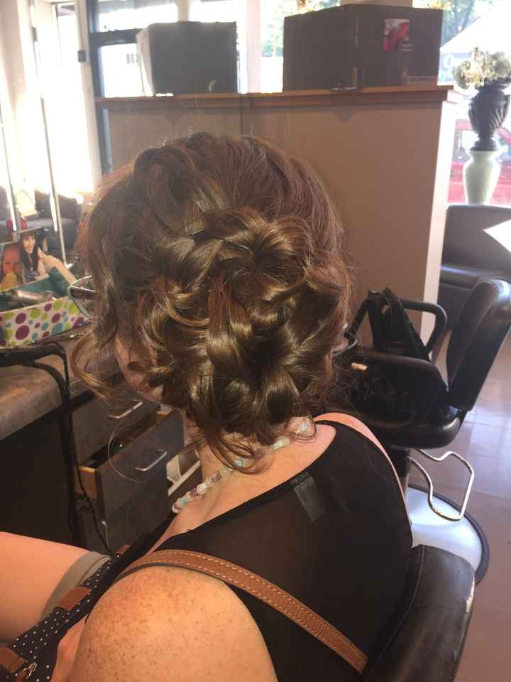 Can I see your wedding hair ?