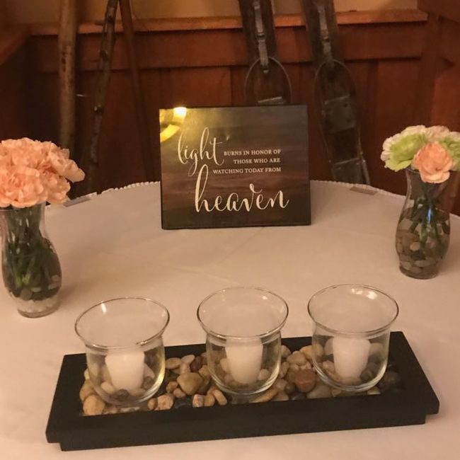 Remembering someone passed at the wedding