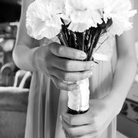 I forgot to take pictures when I was done but here's a pro picture of my ladies' bouquets