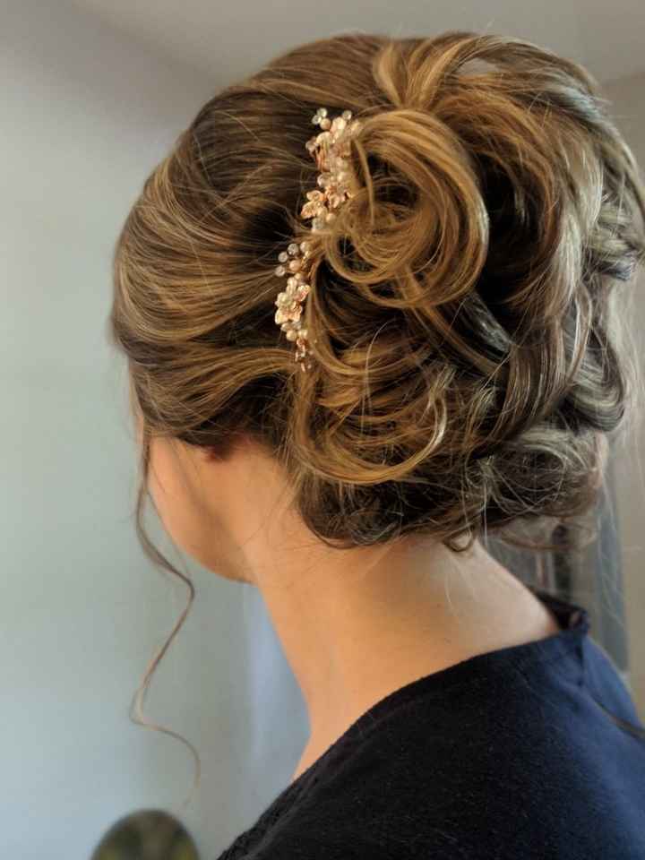 Hair and makeup trial complete! - 2