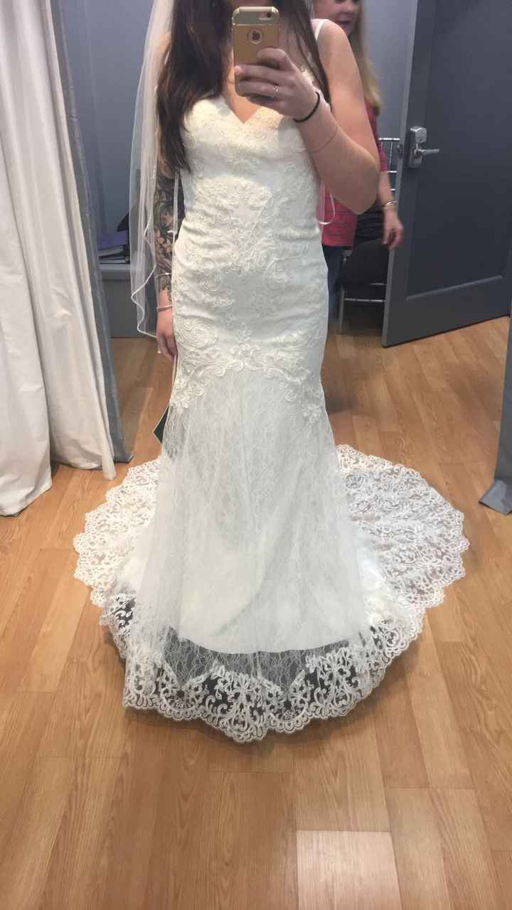 Let's see your lace wedding dresses!