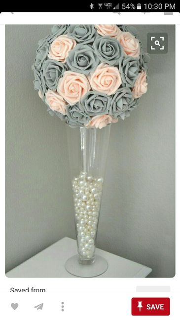 Foam roses for kissing balls?