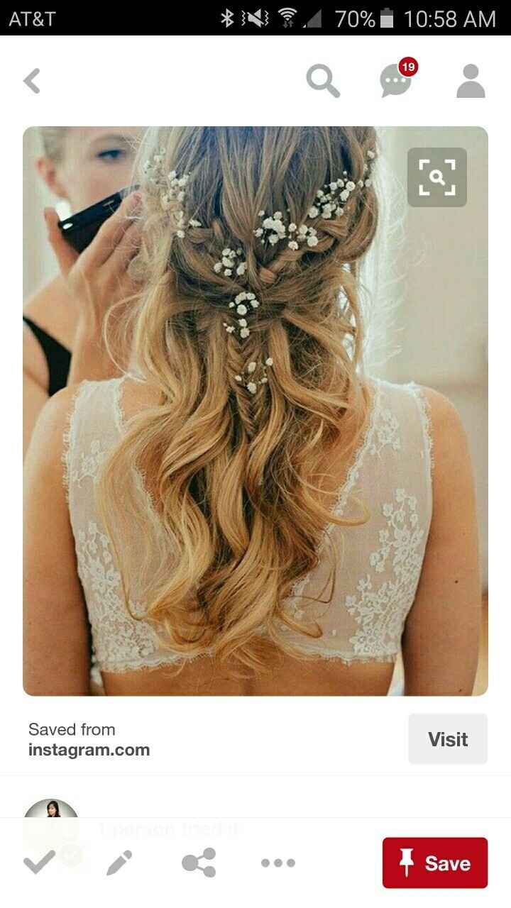 Let's see your wedding hair!