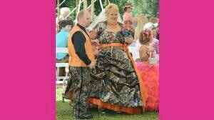 That's some wedding dress
