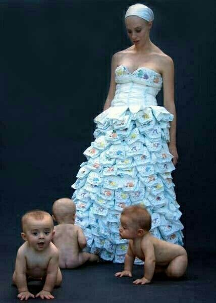 That's some wedding dress