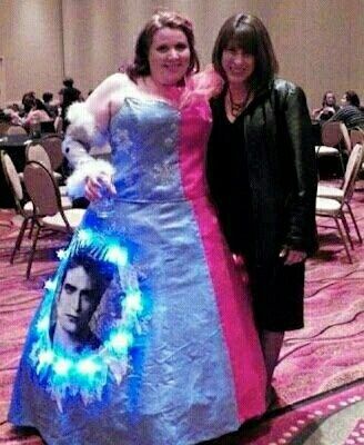 That's some wedding dress