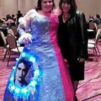 That's some wedding dress