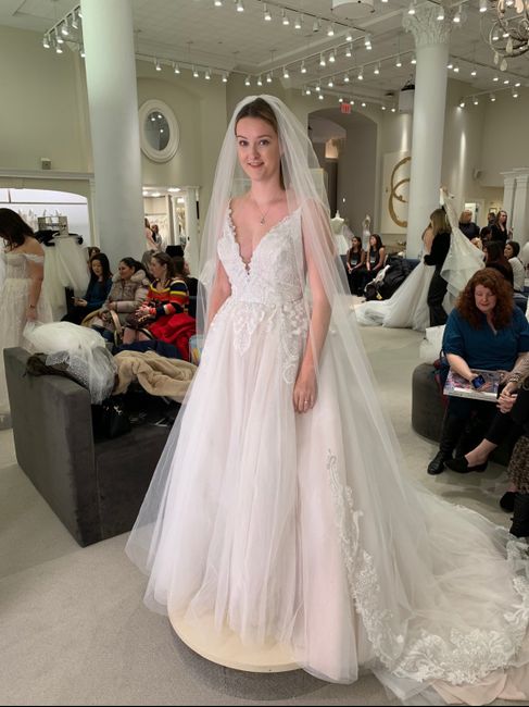 Veil length with Ballgown dress - 1