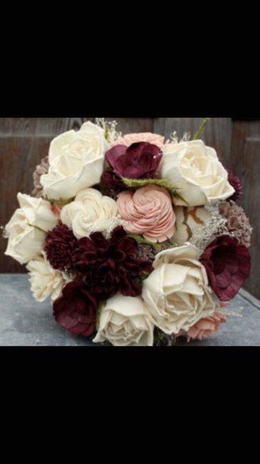 Sola wood flower bouquet 1
