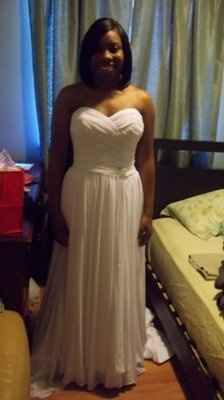 Destination Wedding Dress... not white...What do you think....