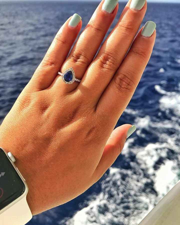 Proposed to out at sea 