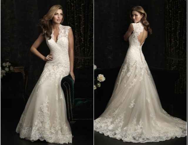 Were you surprised by your wedding dress choice?