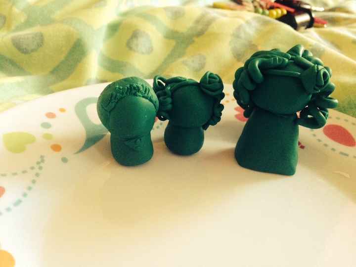 What do you think of my practice DIY cake toppers?