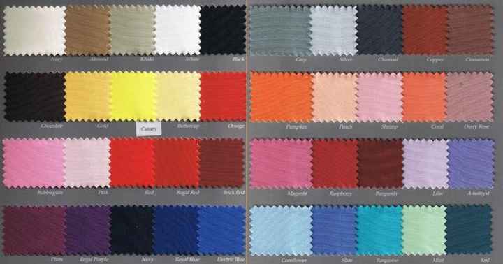 LINENS! What colors do you think?