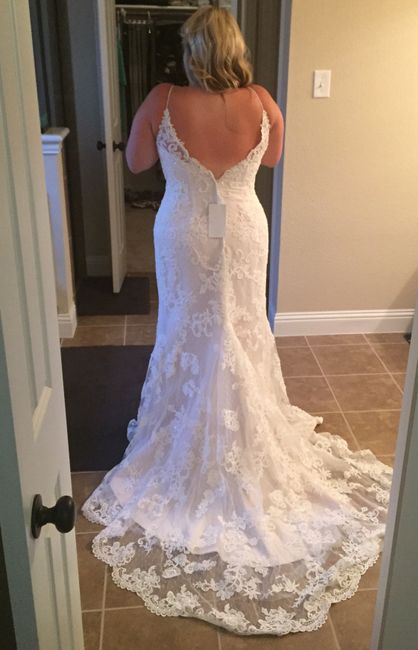 TBT to when I got my dress...yesterday!!