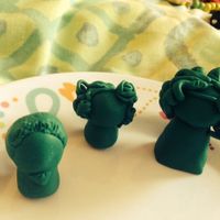 What do you think of my practice DIY cake toppers?