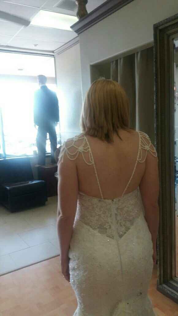 Picked up my dress today!