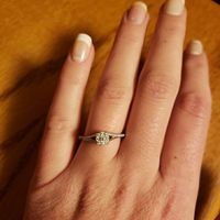 What wedding ring fits my e-ring best? - 1