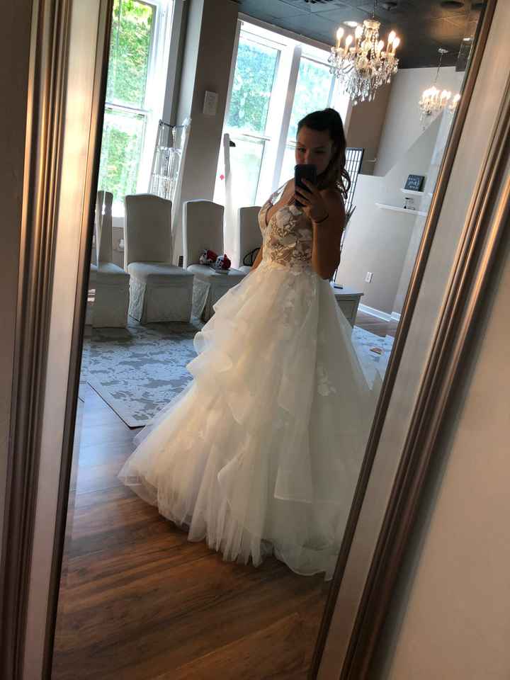 Did you end up with a complete different dress than planned? - 1