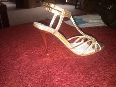 Big last few days- but I got my shoes and had a bridal shower (picts)