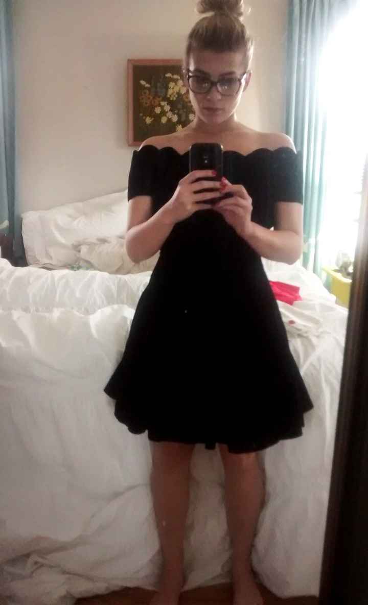 My $4 rehearsal dinner dress