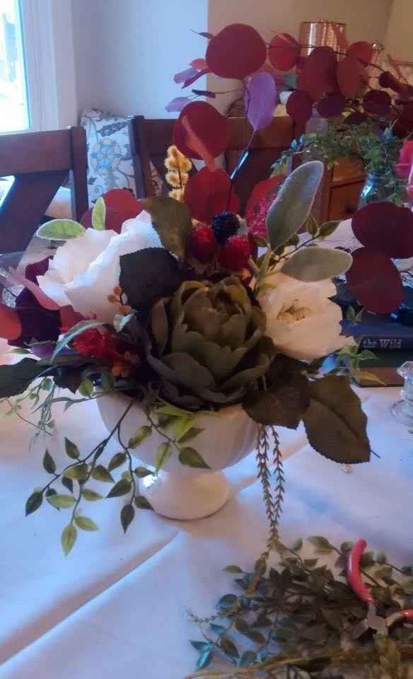 My centerpiece rough draft! Paging Centerpieces!