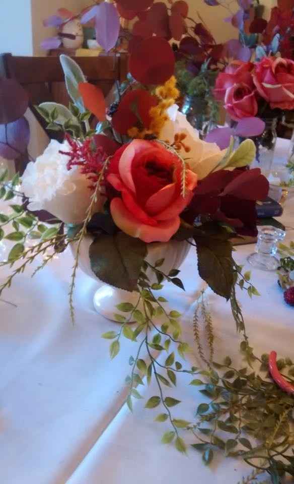 My centerpiece rough draft! Paging Centerpieces!