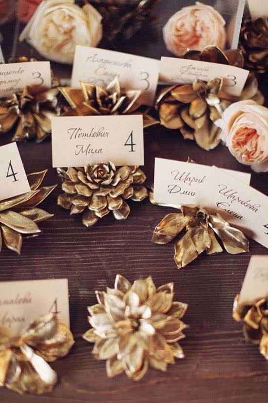 My DIY place card holders