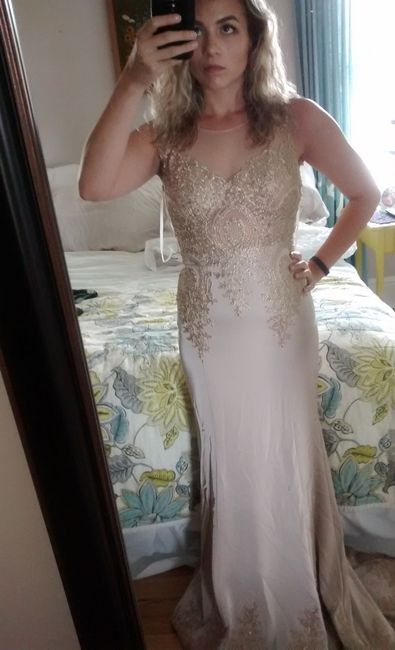 My dress FINALLY fits!!!!