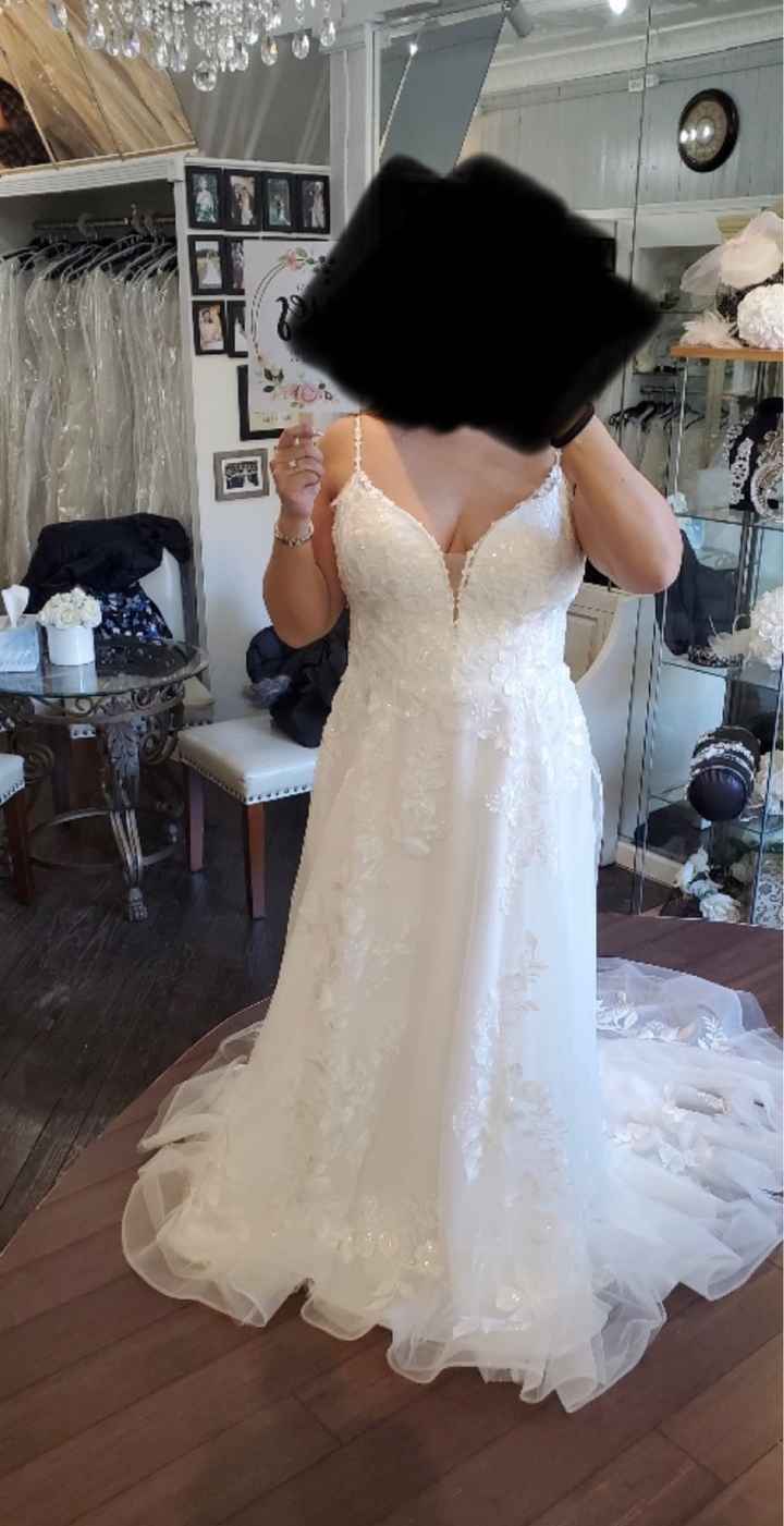 Dress regret, can i change the silhouette? - 1