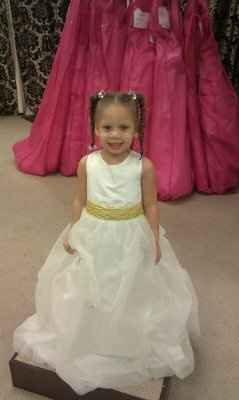 I found my flower girl dress, show me yours :-)