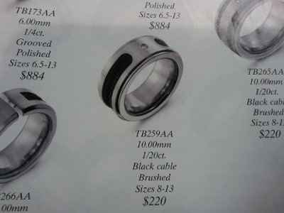 Men's wedding band deal - $19.99