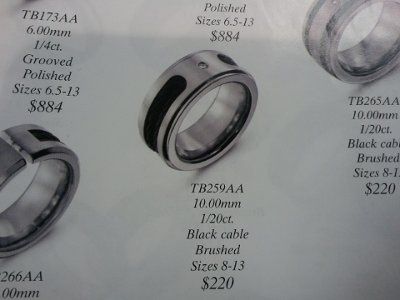 Men's wedding band deal - $19.99