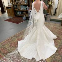 Trying on my dress for the first time!! - 1