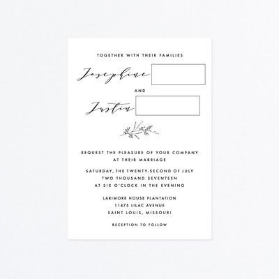 Which font for "inner envelope" addressees?