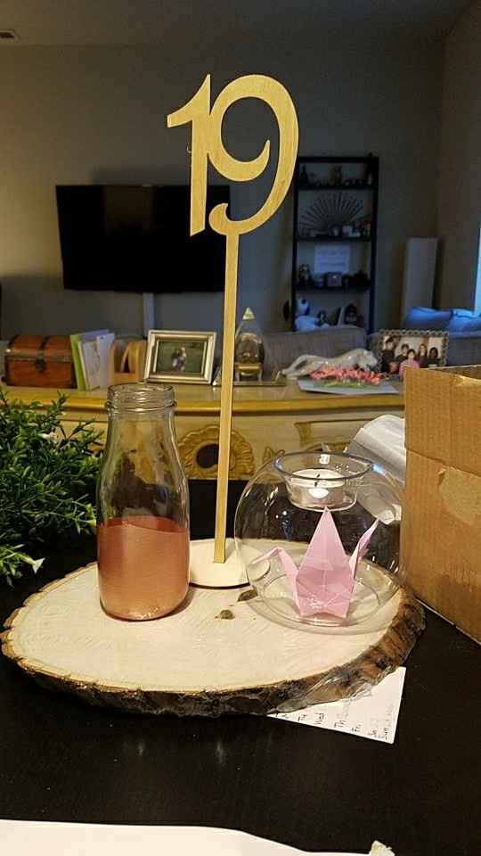 Looking for inspiration.  Let's see your centerpieces!