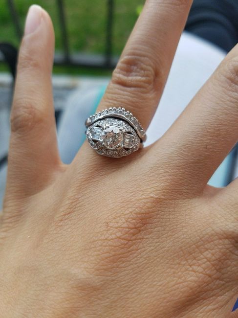 Let's see your engagement rings