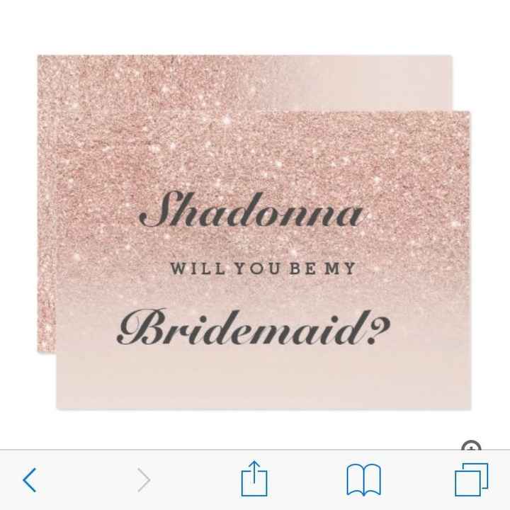 Asking a Bridesmaid cards