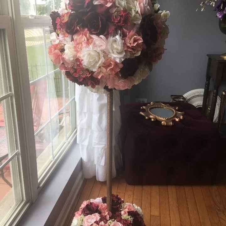 One Long Table for Small Wedding