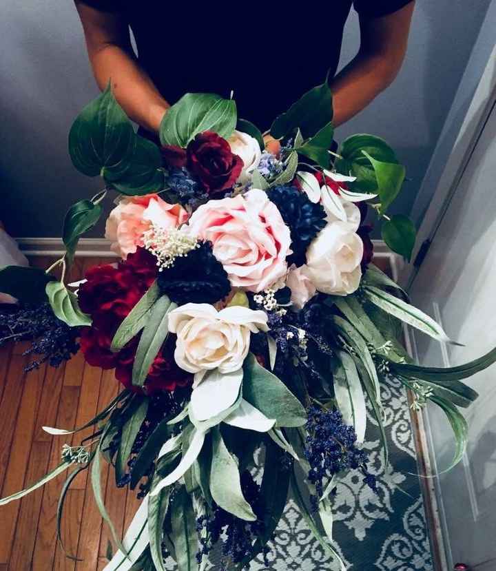 Bouquet is FINISHED & Wedding Newspaper Done