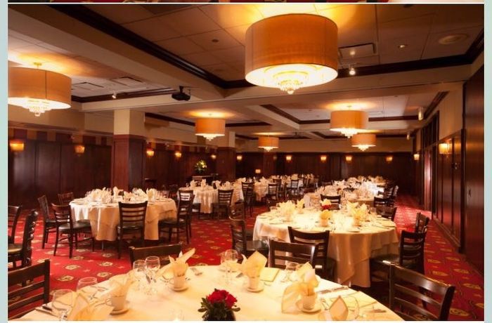 One Long Table for Small Wedding