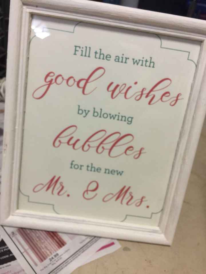 Tell me about your send off!