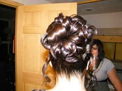 How do you plan on wearing your hair for the big day??