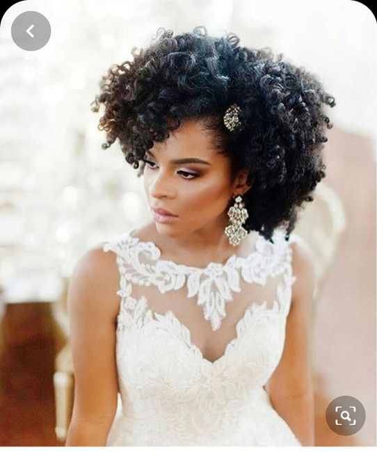 African American Bridal Hairstyles (natural Hair) 4