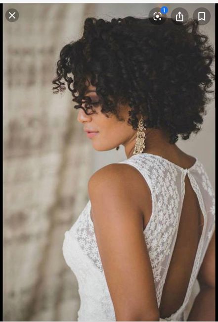 African American Bridal Hairstyles (natural Hair) 5