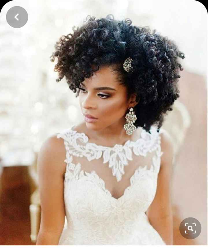 African American Bridal Hairstyles (natural Hair) - 2