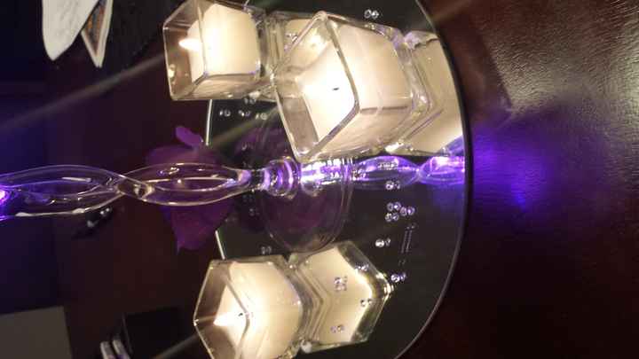 My centerpieces are ready to go yay!!!!