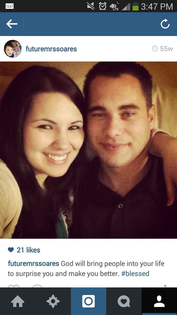 *Spin off* Fit Brides TBT post. Do any of you have your first picture with FH?!