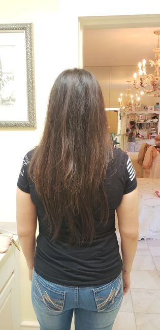 Hair extentions today! - 4